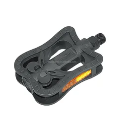 Plastic Bike Pedals Mountain Bicycle Outdoor Sealed Pedal with Ball Bearing Fits Most Bikes