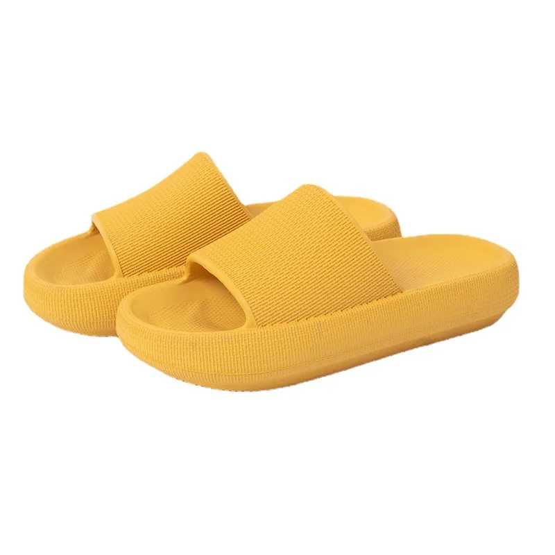 Couples indoor drag thick-soled excellent tuning shoes men and women summer bathroom sandals home drag feces slippers women
