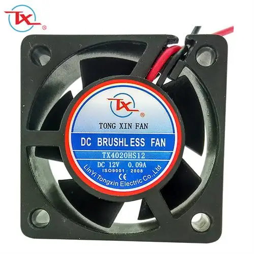 4020 DC Brushless fan 5V 12V 24V, 40x40x20mm DC mini fan sleeve or ball bearing, 1.5 inch 40mm DC Computer Cooling fan
