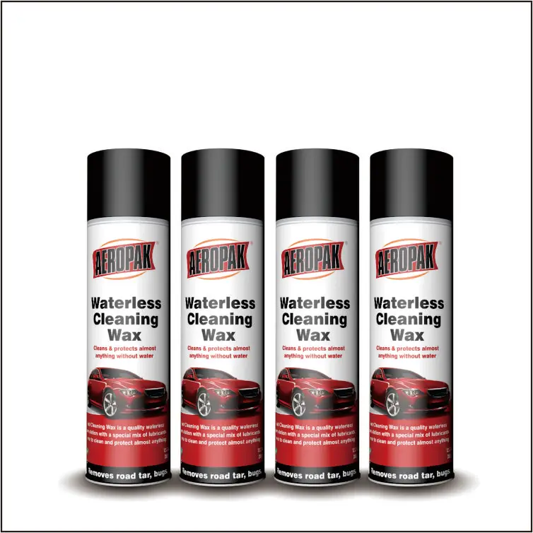 Aeropak 500ml Aerosol Spray Wax Cleaning Polishing Protecting