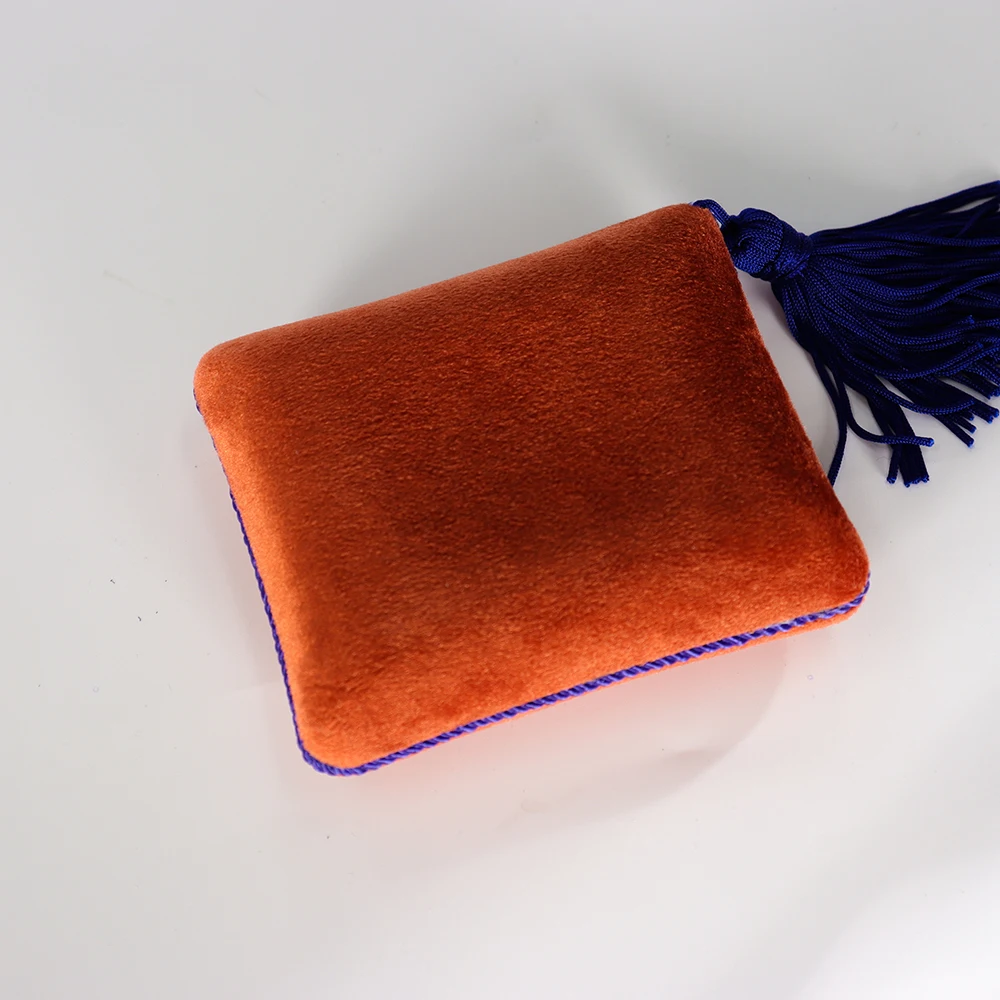 Personalised Vintage Elegant Velvet Suede Jewelry Box Luxury Bangle Bracelet ring Packaging Box Tasseled Velvet Jewelry Box
