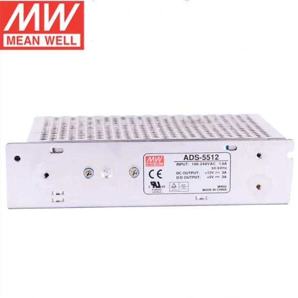 ADS-5512/5524 55W ADS-5524 DC-DC Output With Additional 5V4A Dual Power Supply New and Original