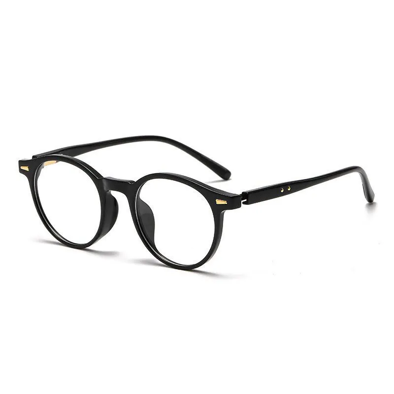 2024 Retro Leopard Glasses Unisex Optical Eyewear Blue Light Blocking Fashionable Ultralight Computer Eyeglasses Frames