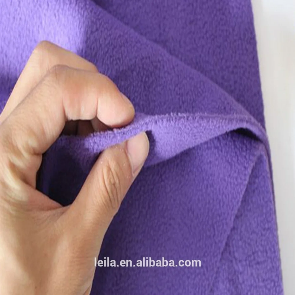 customized color high quality 100% polyester printed polar fleece fabric