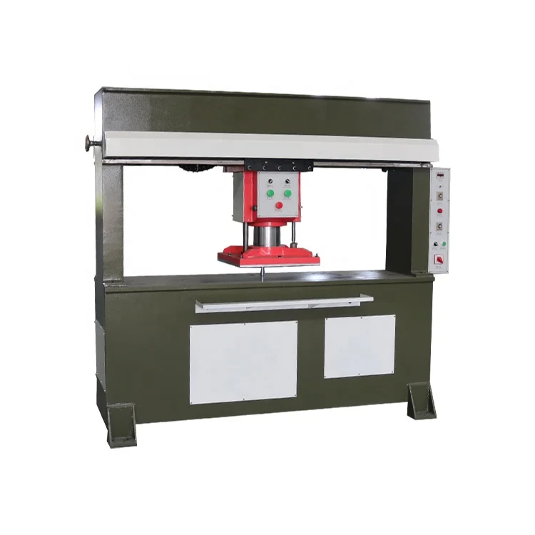 
Hydraulic traveling head cutting press shoe making machines 