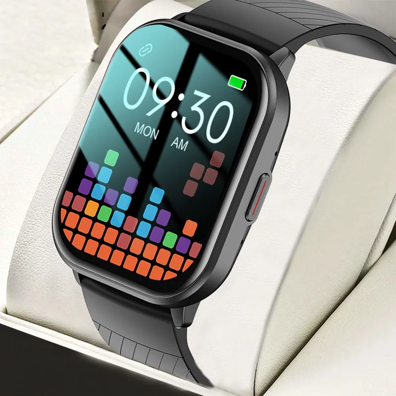VALDUS 2.01 Inch Square Screen Smartwatch  IP68 Waterproof Supports Multiple Sports Modes VS02 Fashion Smart Watch