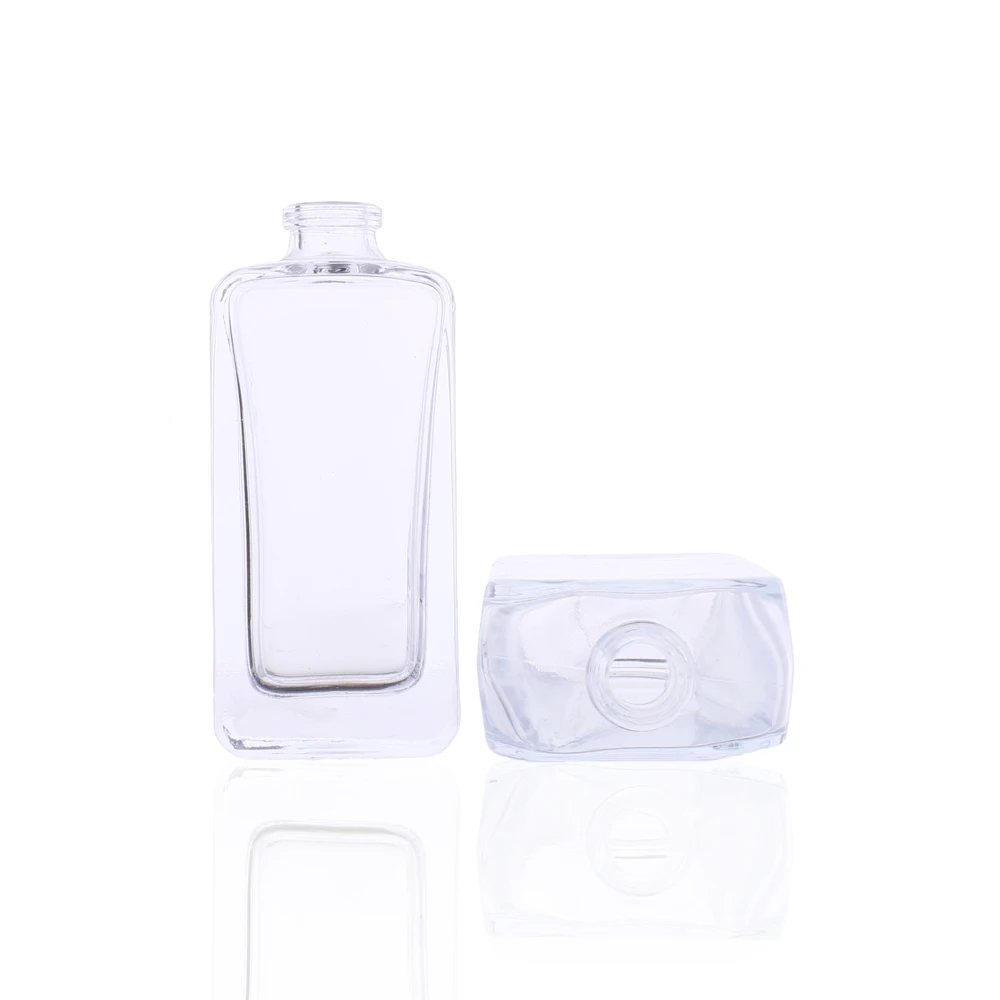 Perfume Bottles Elegant 30ml and 50ml OEM Modern Perfume Bottles Stylish High Square Design Luxurious Bottles for Wholesale