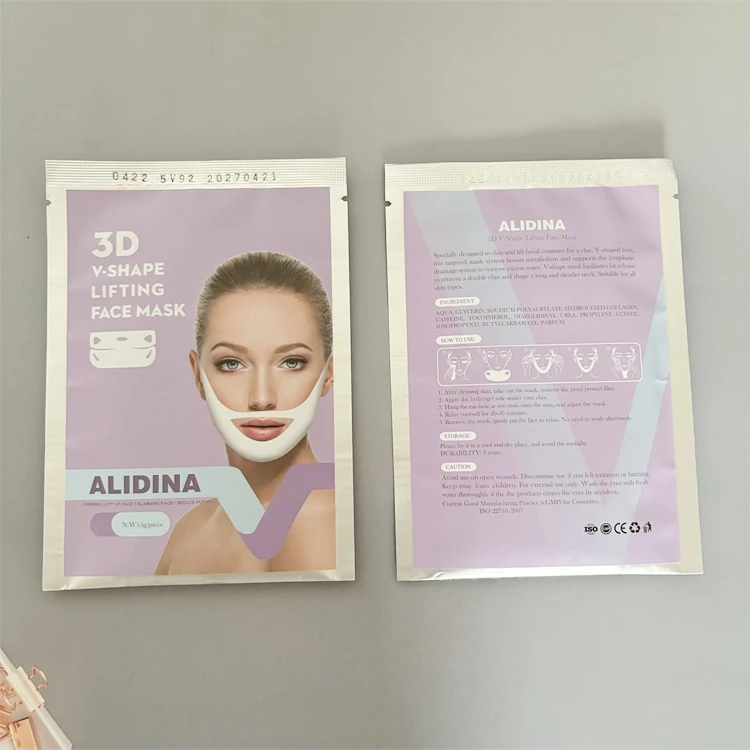 V Line Face Lift mask and Double Chin Reducer Intense Lifting Layer Mask, Lifting Patch for Chin Up & V Line, Collagen Mask