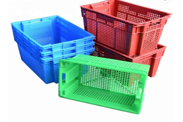 High Quality Foldable and Collapsible PP Mesh Plastic Crate Vegetable Storage Basket