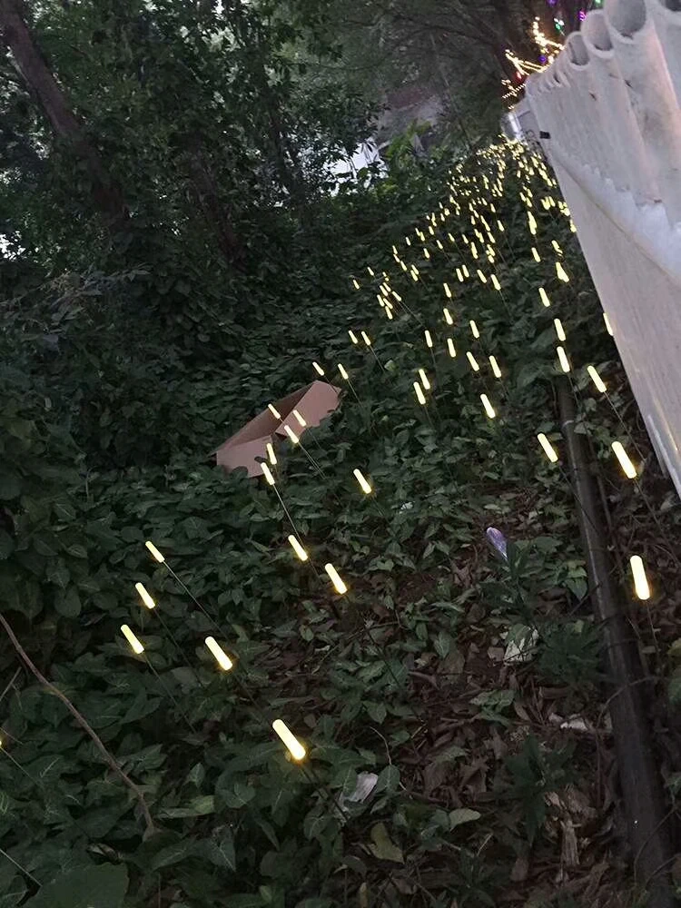 DC12 V warm white acrylic bar stainless pipe waterproof LED Reed Bionic Lamp