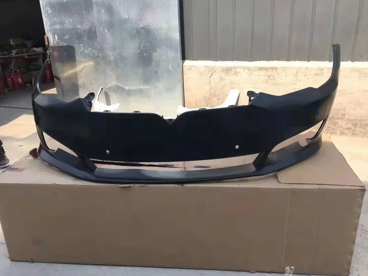 Original used car parts front bumper skin 1077925 for tesla model s body kit