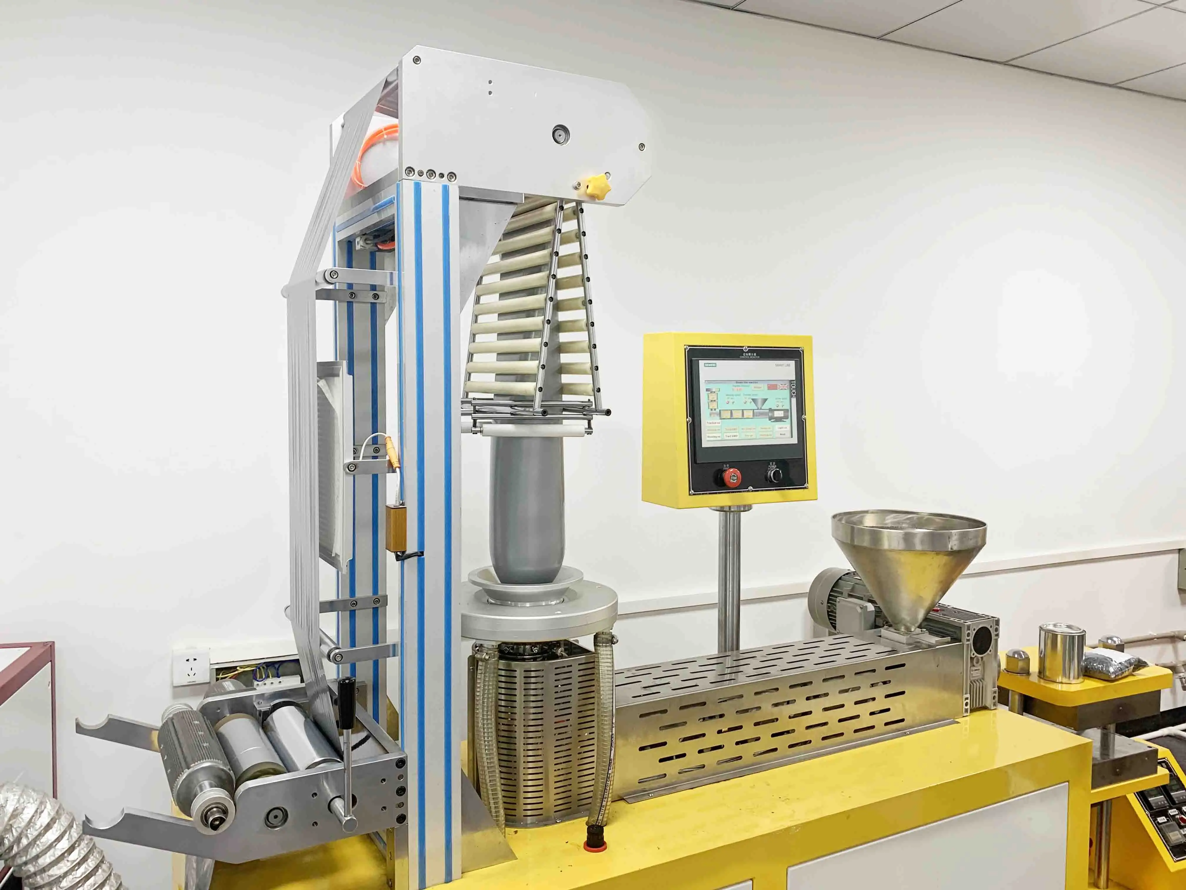 Lab Mini Blown Film Extruder or Blowing Extrusion Machine