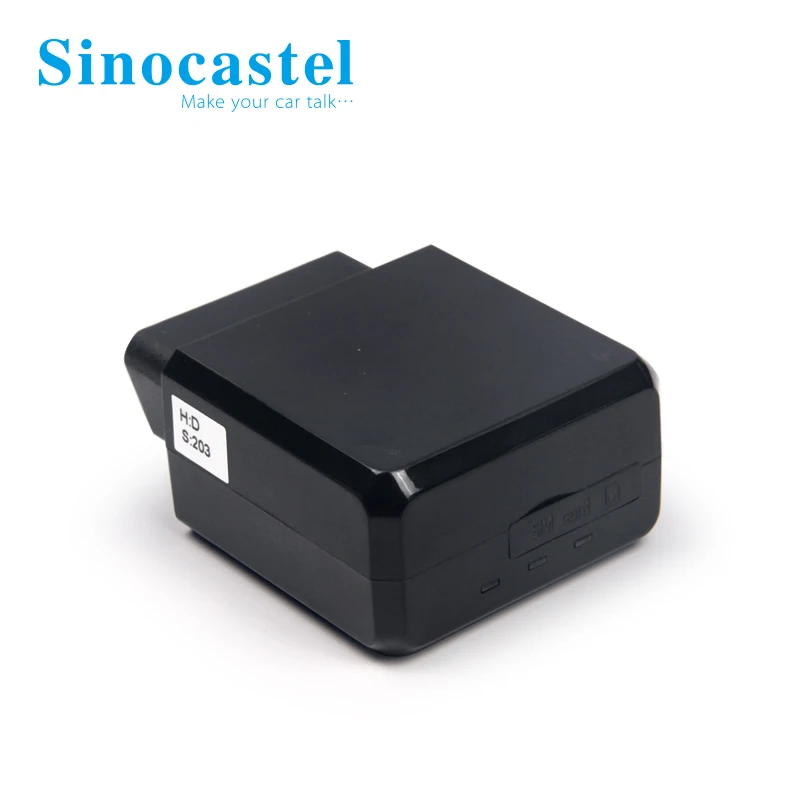 
Sinocastel IDD-213GD OBD2 Sim Card TCP/IP GPS Tracker 2G OBD ii Vehicle Tracking Car Diagnostic Tool 