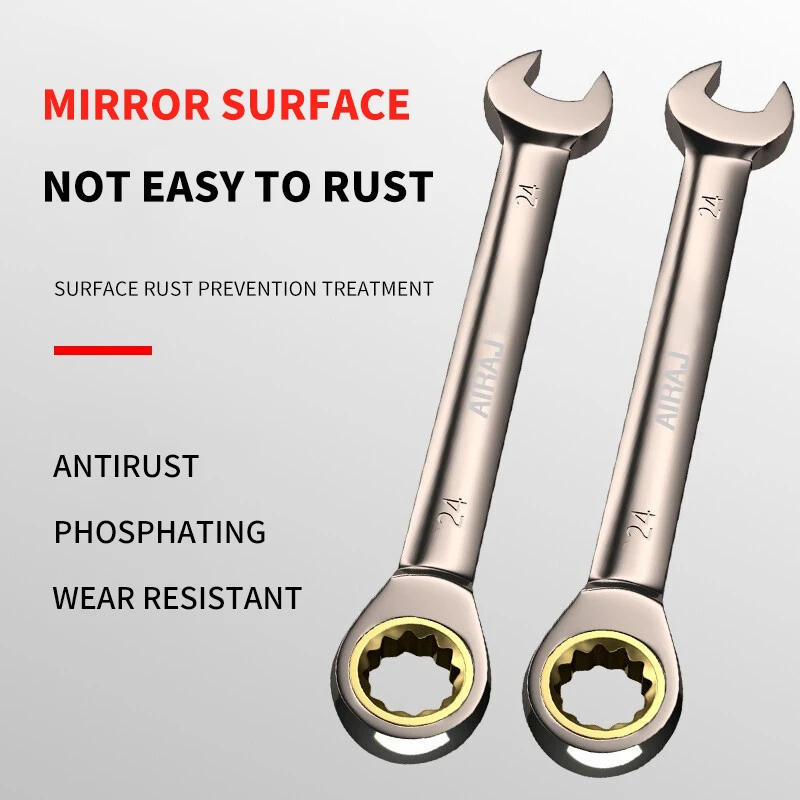 High-quality wrench set combined ratchet wrench open torque ratchet wrench