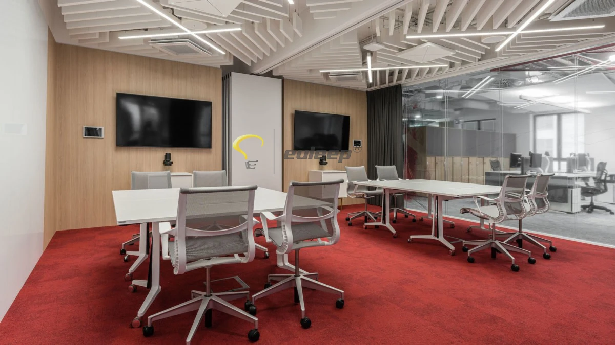 Euleep led light X shape  connectors,  linkable to multies crossed rectangle, premium club lighting or meeting room lighting