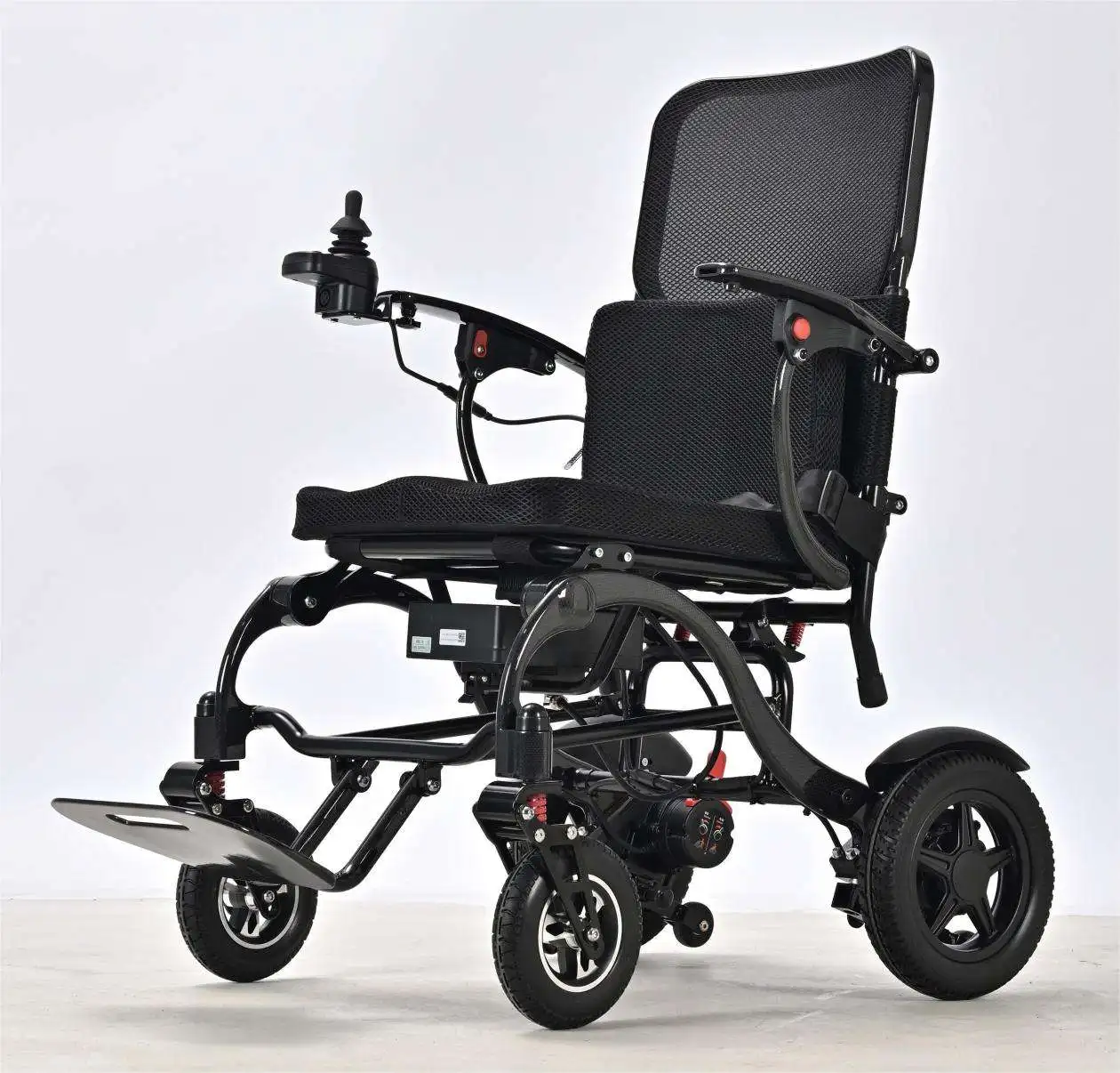 Lightweight Folding Power Electric Wheel Chair Portable Foldable Electric Wheelchair for Disabled