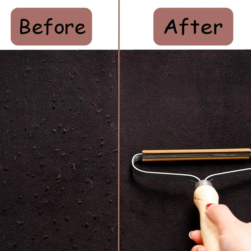 Cheap Eco Friendly Clothes Fuzz Fabric Brush Shaver Removal Device Sofa Car Wooden Lint Roller Dog Pet Hair Remover