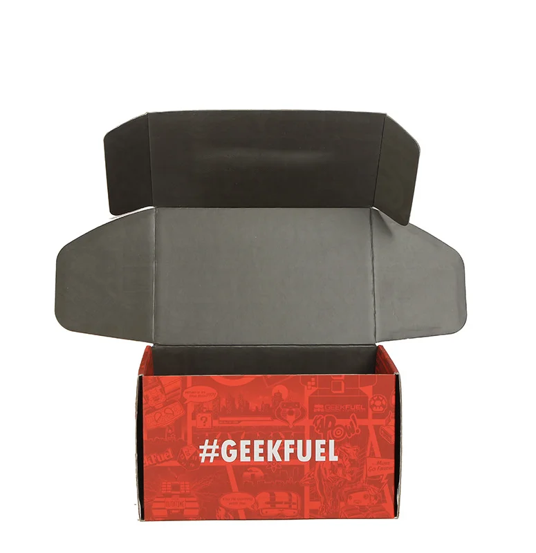 Custom aircraft packing box express carton color transportation packaging corrugated aircraft packing box one cent sample