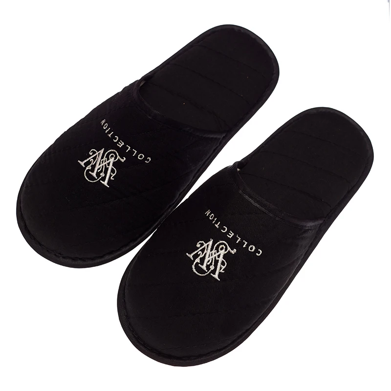 Eco-Friendly Comfortable 5 Star Natural Anti Slip Slippers Hotel Slippers Luxury Designer Slippers