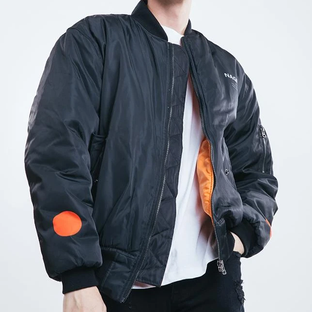 Men And Women Clothing Manufacturer Custom Anorak Satin Jacket With Custom Logo