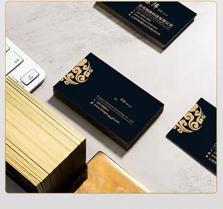 Hot Foil Stamped Beauty Salon Business Card Printing