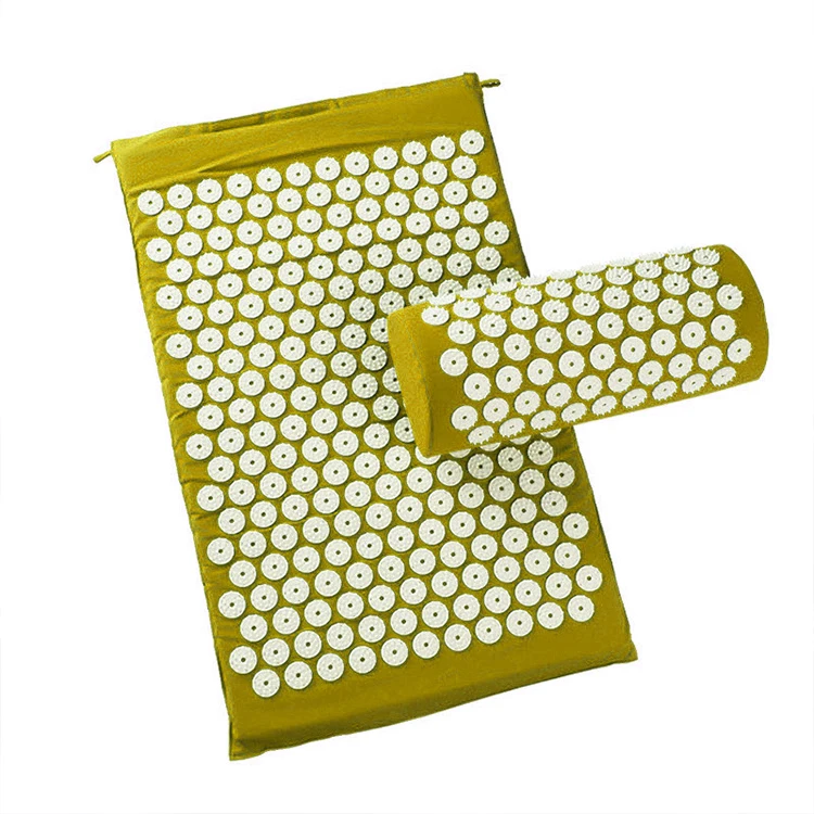 
Relief and Muscle Relaxation Wellness Therapy Acupressure Mat Set With Carry Bag 