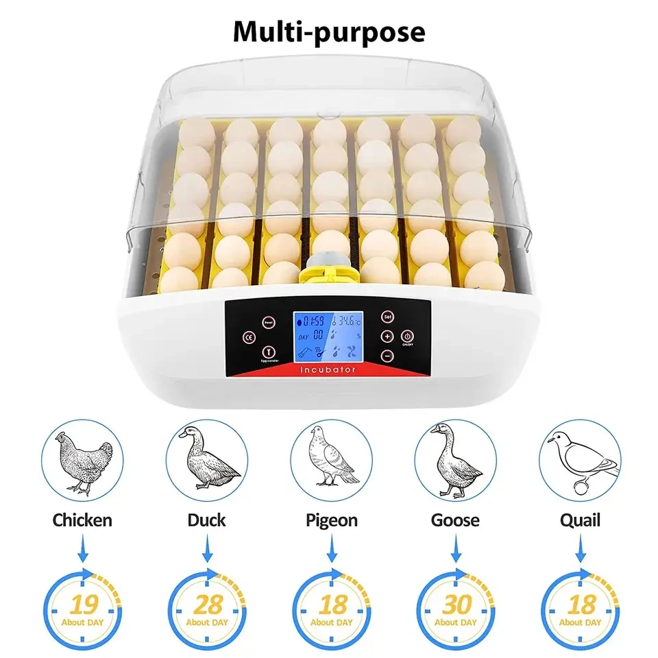 Automatic drum-type egg tray turnover incubator for hatching eggs