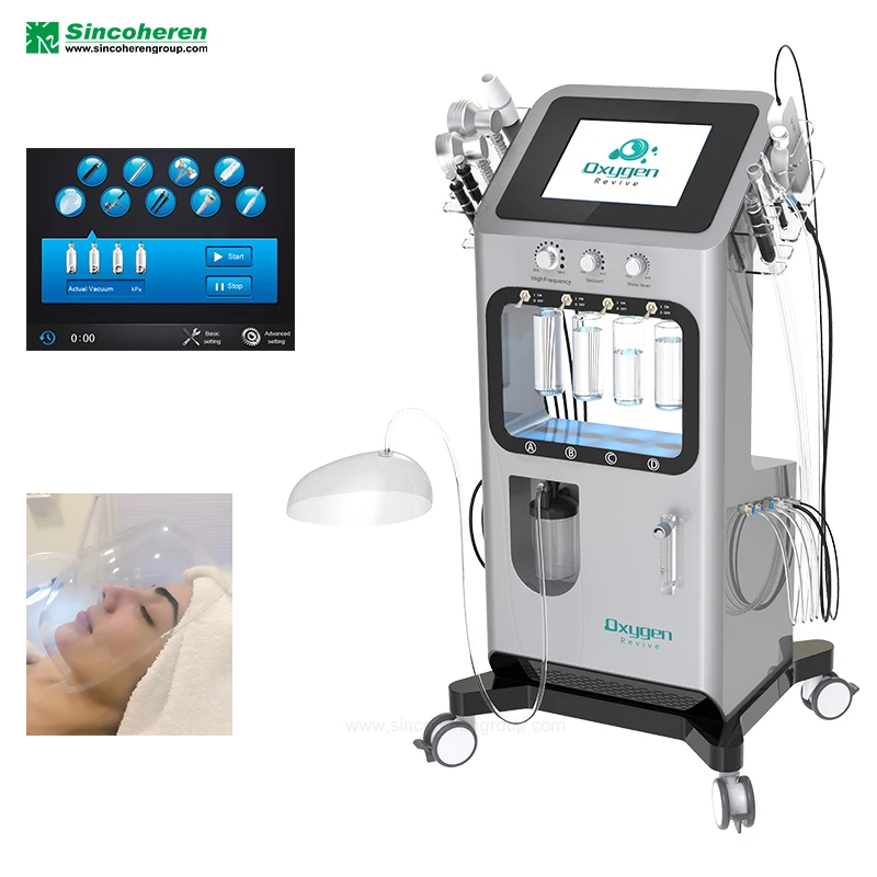 Professional Oxygen Revive Facial Beauty Machine  beauty Facial Machine  Dermabrasion Machine Factory Supplying Price