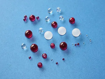 Precision 0.4mm~30mm Synthetic Corundum Ball Lens Synthetic Ruby Ball