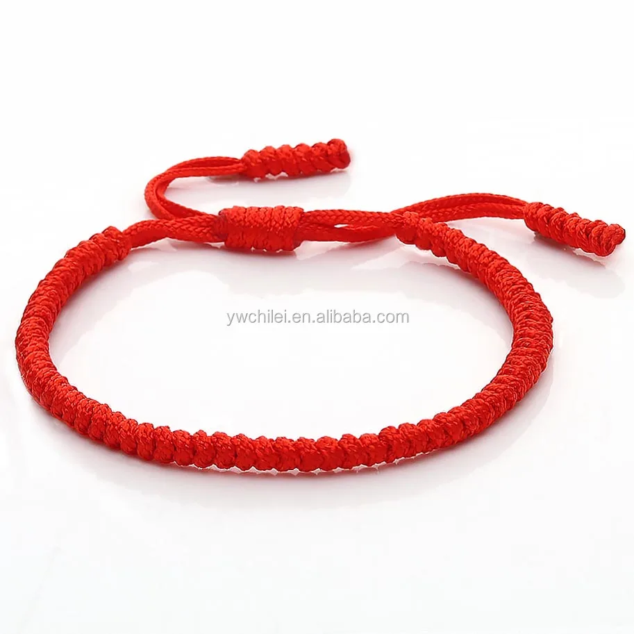 Lucky Minimal Rope Buddhist Handmade Knot Bracelet