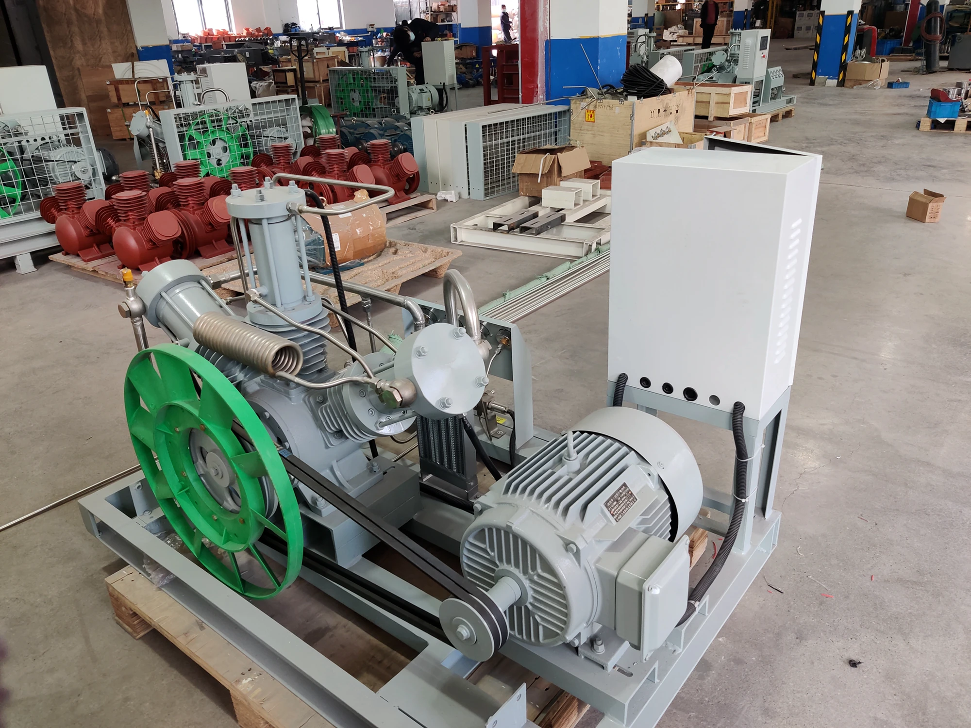 AZBEL High Pressure Medical Oxygen Gas Booster for Oxygen Cylinder Filling Compressor