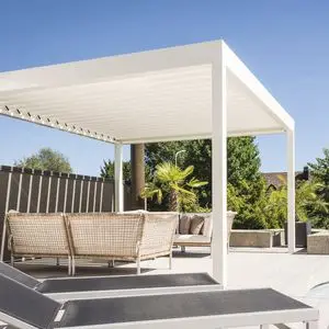 aluminium tempered glass patio covering outdoor covered aluminum roof pergola