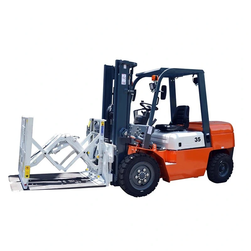 China Forklift CPCD30 Heli Forklift 3 Ton Diesel Forklift Trucks with 3 Stage Mast and Rubber Tires