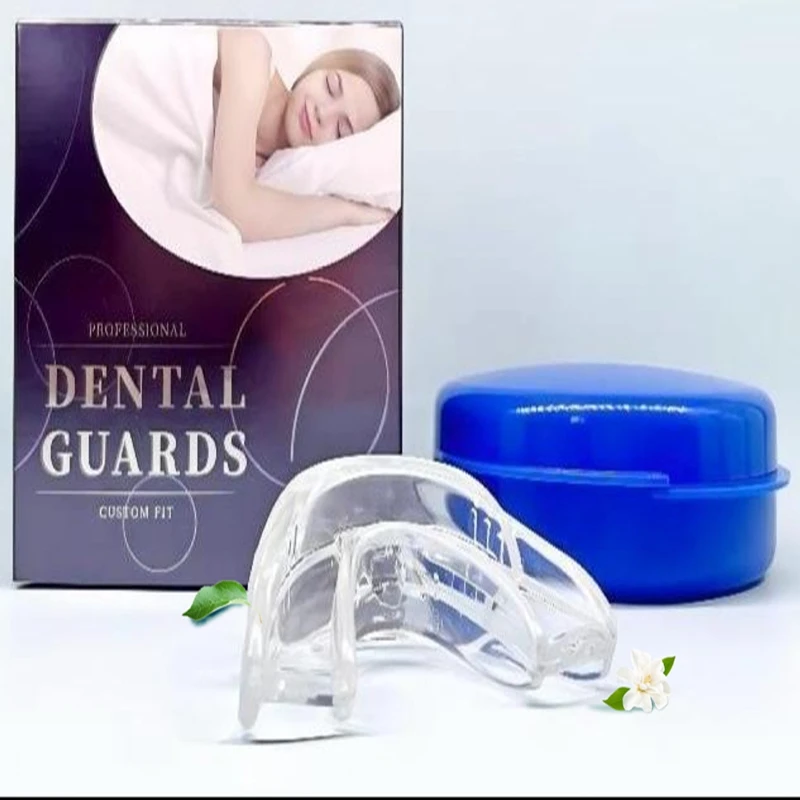 Efficient anti snoring Custom Snore Mouth Guard Reduction Mouthpiece for Adult Aid Most Comfortable and Adjustable Oral Device