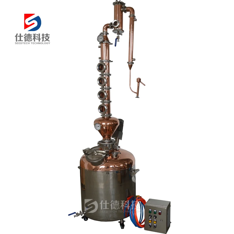 Cheap Electric heating steam heating gas heating Vodka, Whiskey, Gin, Rum, Brandy distiller for brandy alcohol distilling