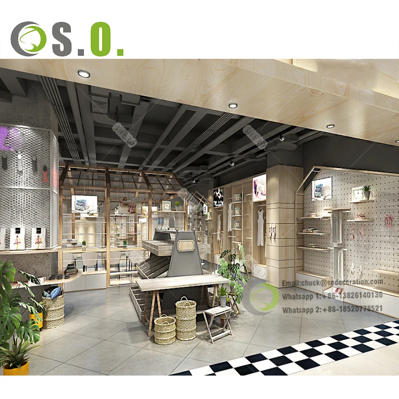 Garment Shop Display Clothing Display Showcase For Sale Clothing Shop Fitouts