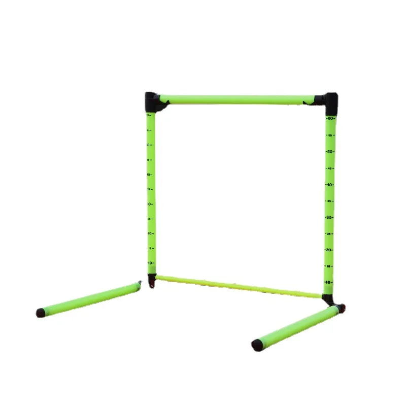 Football Training Equipment Folding Portable Football Training Hurdle Height Adjustable Agility Bar
