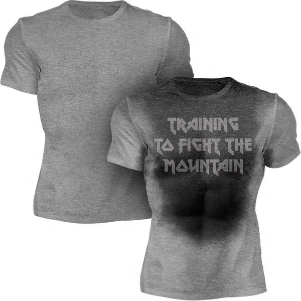 Мужская футболка с коротким рукавом, чувствительная к влажности