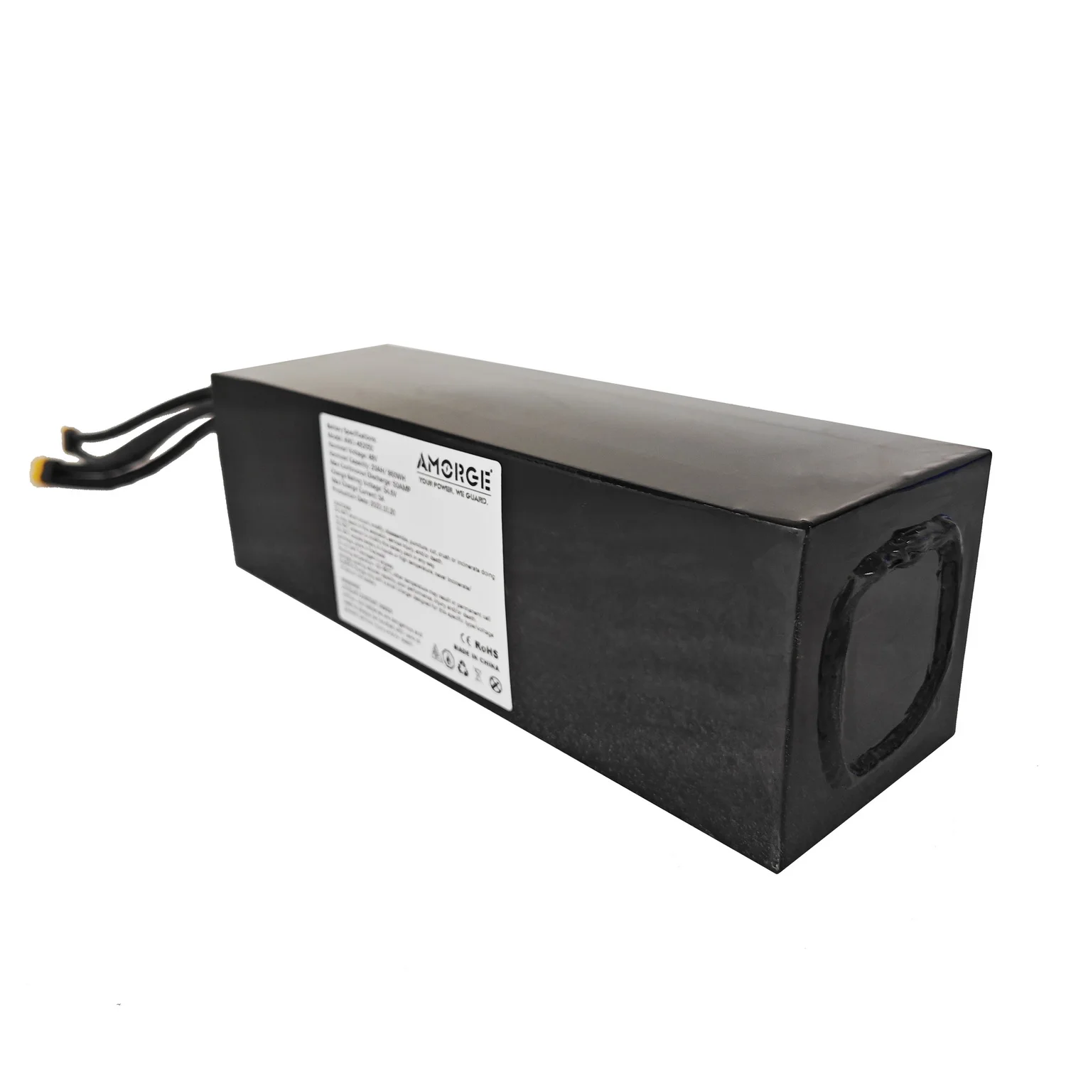 Amorge настраиваемый аккумулятор 48 В 16AH 60AMP для бритвенных сумасшедших тележек