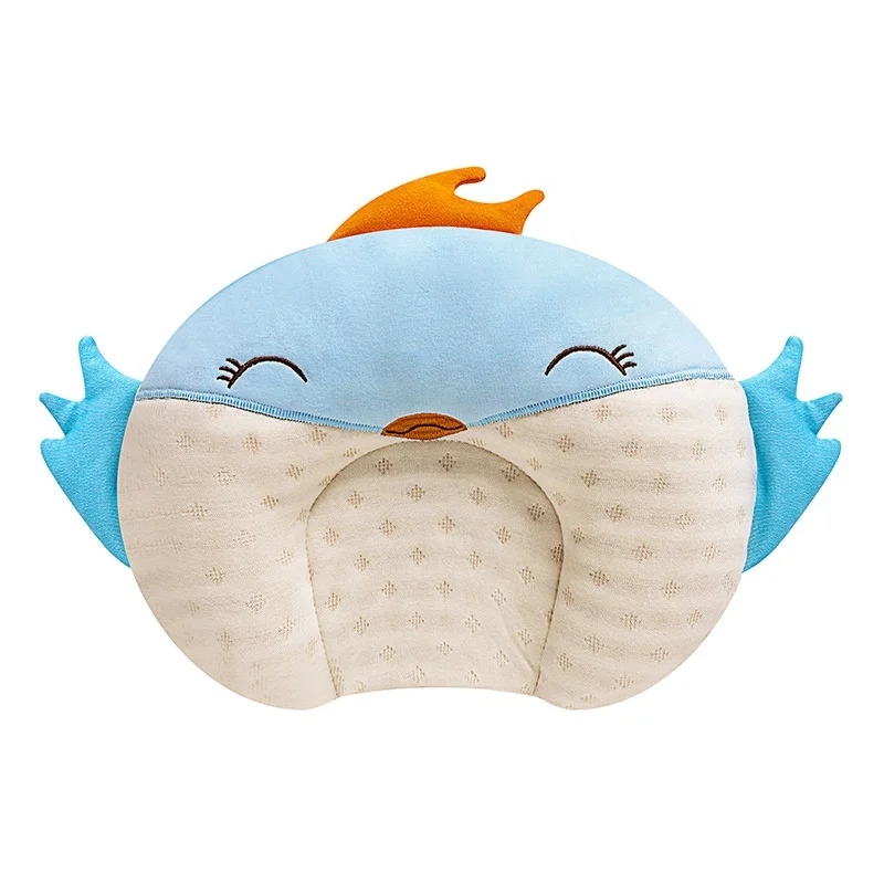 Cute Monkey Natural Shredded Foam Latex Newborn Head Pillow