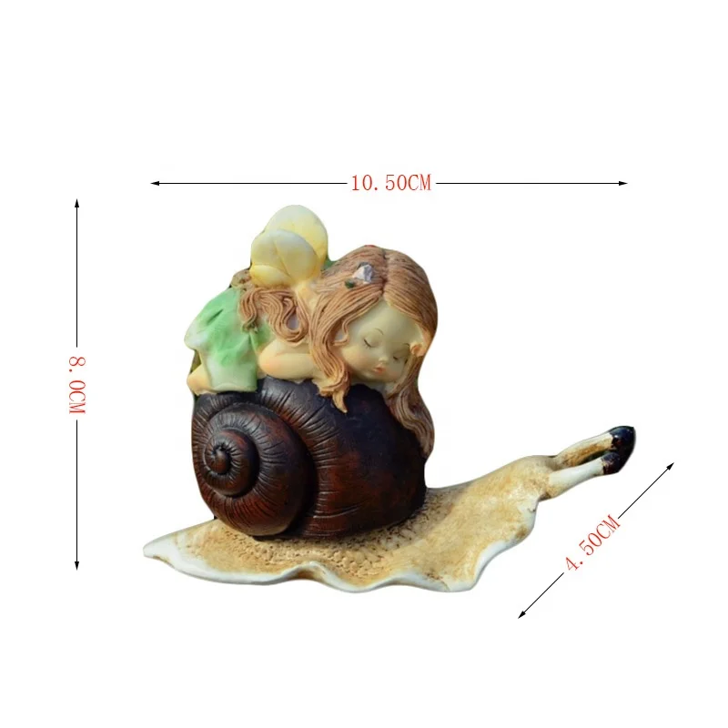 Z13714A Wholesale Hot Sale Home Garden Resin Craft Gift Ornament Statue Miniature Cheap Garden Fairy Figurines