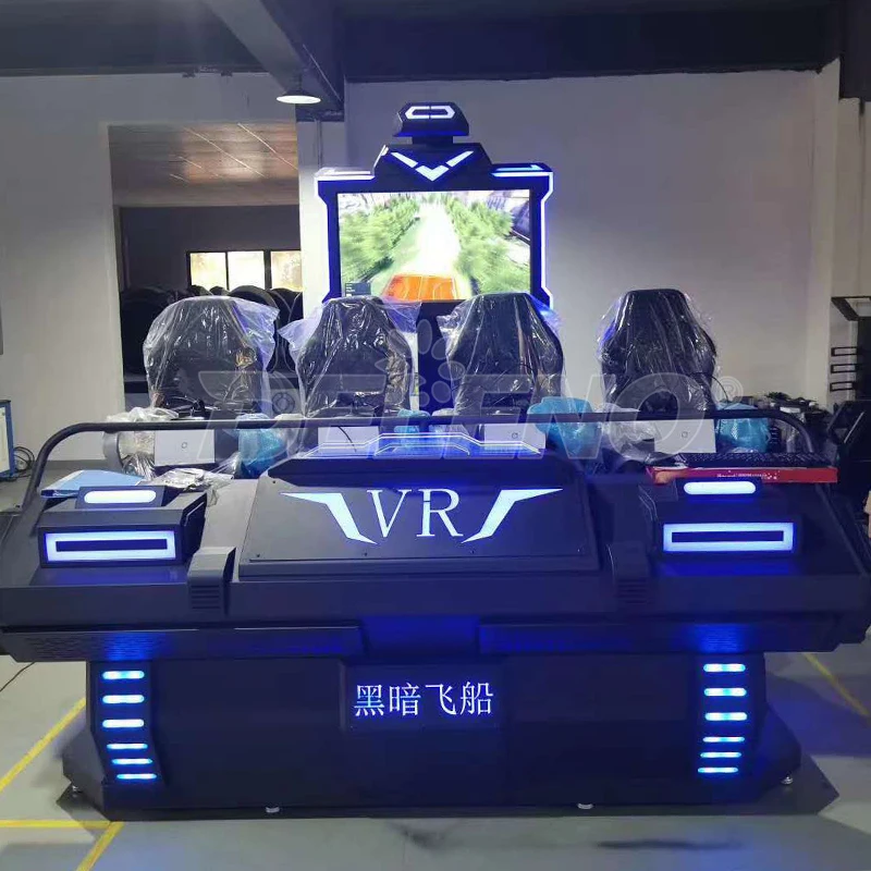 Amusement Park Products Dark Mars Arcade Gaming Machine 9d Vr Game Simulator for Sale