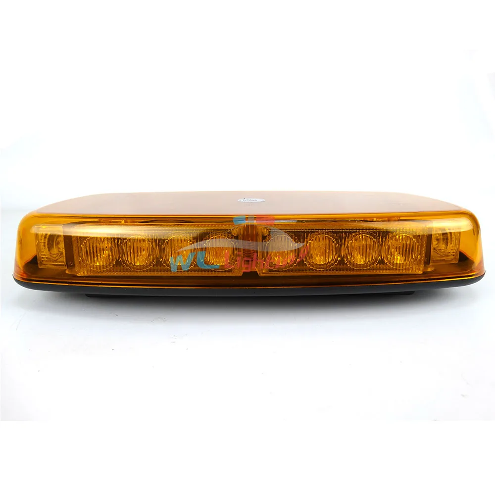 12 Inch 24 LED Roof Top Mini Strobe Light Bar Flashing Emergency Hazard