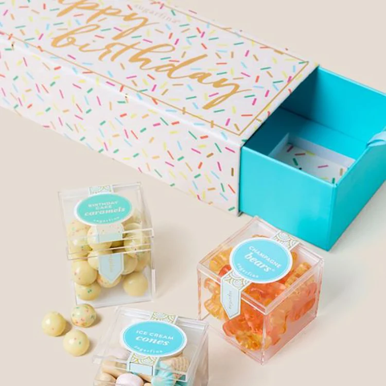 Boite acrylique Clear Bonbonniere en acrylique with Lid Acrylic Candy Box Small Mini Party Wedding Gift Box Jewelry Clear Box
