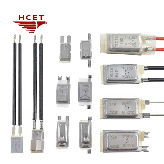 HCET 8AM 2AM replace KLIXON Motor Overload Protector Bimetal thermal cutoff switch for high power pump motors