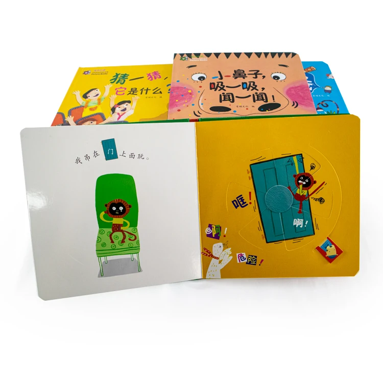 Bulk Ready To Ship Kids Books Children Educational Story Book Pull Tab Books