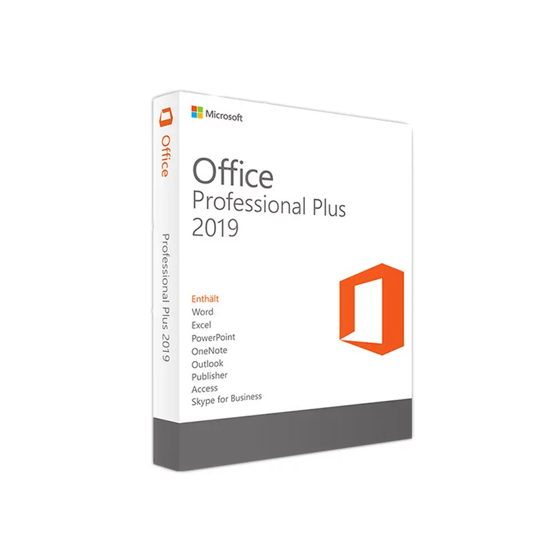 Оригинальный Microsoft Office 2019 Professional Plus 32 бит и 64 бит лицензионный ключ онлайн отправка