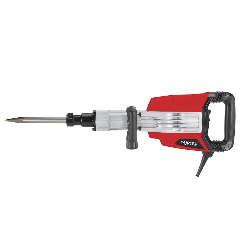 A Jack Hammer 220V Heavy Duty 2200W Demolition Hammer Breaker AVS System 78J Impact Energy Jack Hammer Soft Working