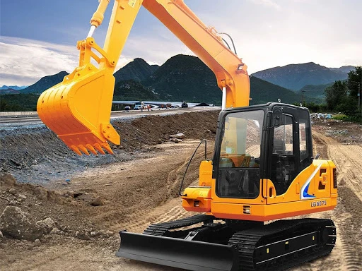 Chinese Brand New 6Ton Crawler Excavator LG6060D with Thumb Bucket for Sale