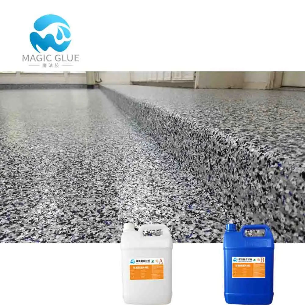 Hot sale epoxy resin coating for acryl flake garage floor